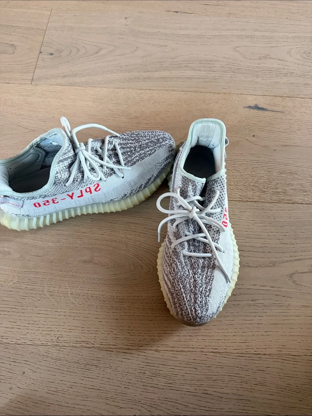 adidas Yeezy Boost 350 V2 Men’s Shoes - White/Grey